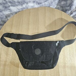 Black Kipling Belt Bag
